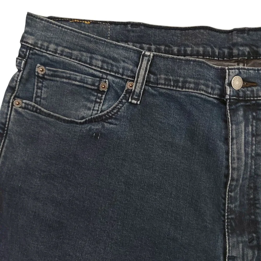 Levi's 541 Jeans Mens 42x31 Blue Straight Leg Stretch Work Comfort Durable Denim